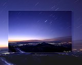 霧島連山夜明け